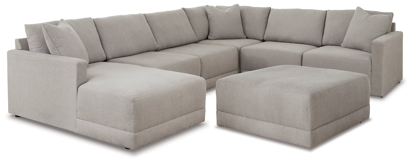 Katany 6-Piece Sectional with Ottoman Benchcraft®