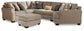 Pantomine 4-Piece Sectional with Ottoman Benchcraft®