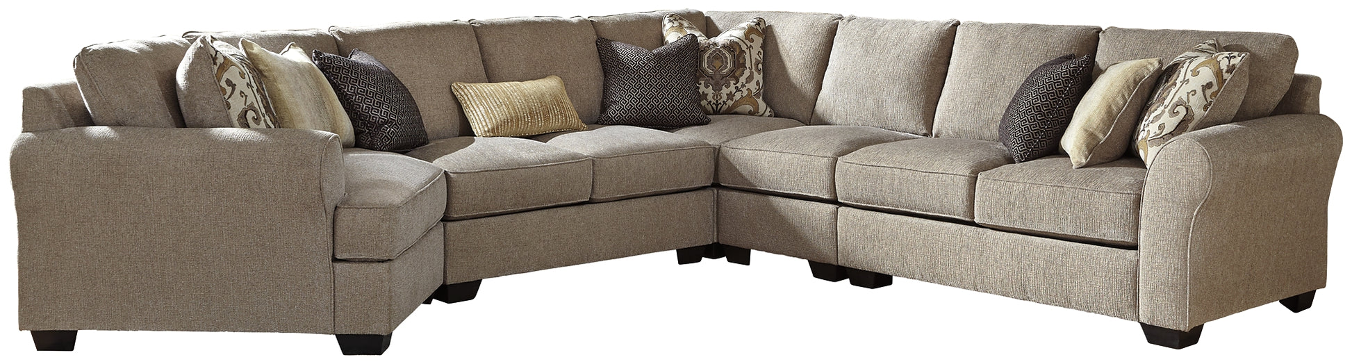 Pantomine 5-Piece Sectional with Ottoman Benchcraft®