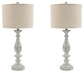 Bernadate Poly Table Lamp (2/CN) Signature Design by Ashley®