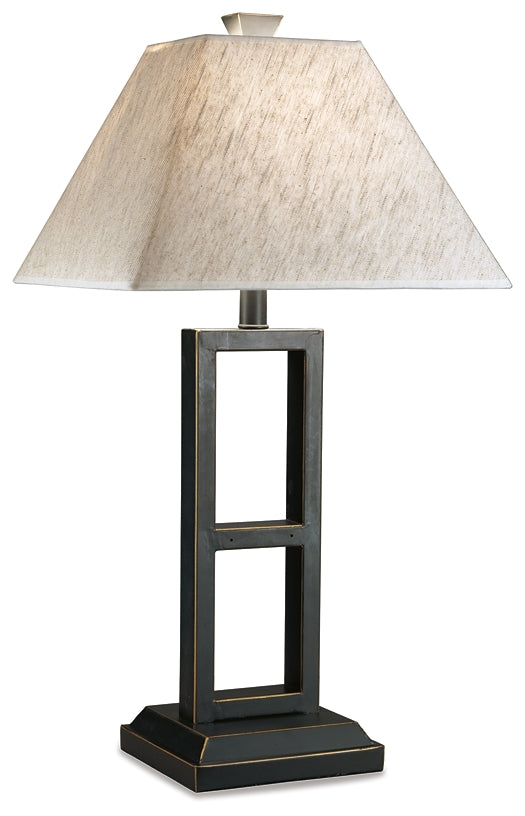Deidra Metal Table Lamp (2/CN) Signature Design by Ashley®