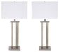 Aniela Metal Table Lamp (2/CN) Signature Design by Ashley®