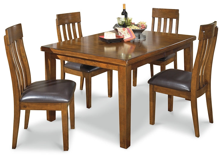 Ralene Dining Table and 4 Chairs Signature Design by Ashley®