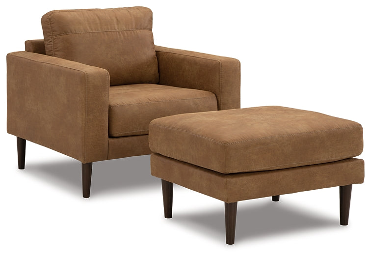 Telora Chair and Ottoman Signature Design by Ashley®