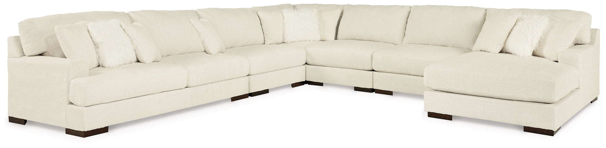Zada 6-Piece Sectional with Chaise Signature Design by Ashley®