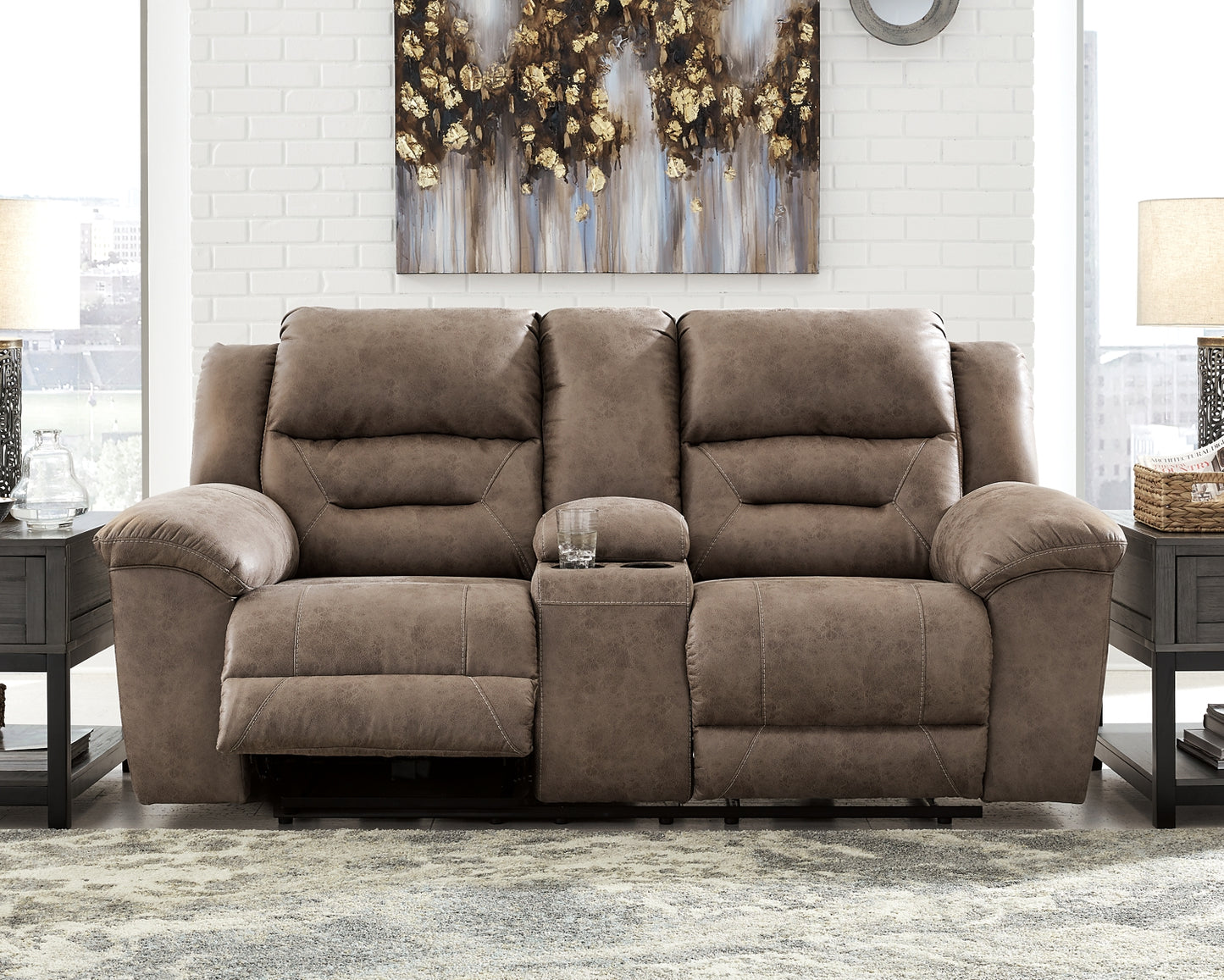 Stoneland Sofa, Loveseat and Recliner Signature Design by Ashley®