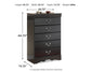 Huey Vineyard Full Sleigh Bed with Mirrored Dresser and Chest Signature Design by Ashley®