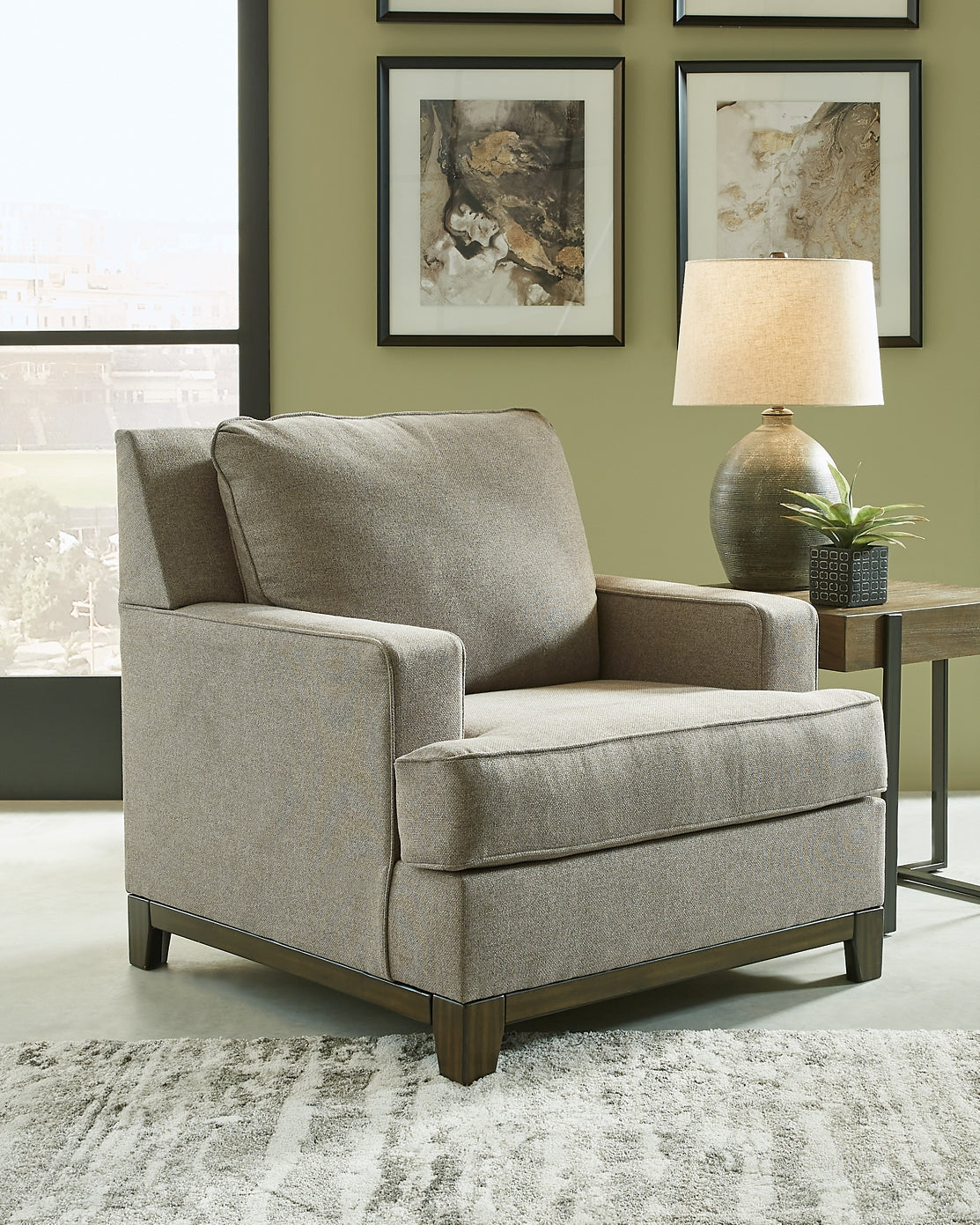 Kaywood Chair and Ottoman Signature Design by Ashley®