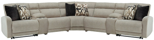 Colleyville 7-Piece Power Reclining Sectional Signature Design by Ashley®