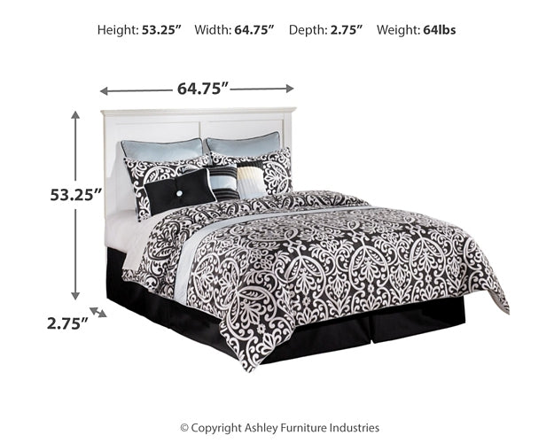 Bostwick Shoals Queen/Full Panel Headboard with Mirrored Dresser Signature Design by Ashley®