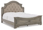 Lodenbay California King Panel Bed with Mirrored Dresser and 2 Nightstands Signature Design by Ashley®