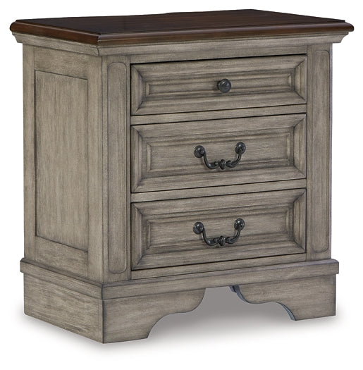 Lodenbay California King Panel Bed with Mirrored Dresser and 2 Nightstands Signature Design by Ashley®