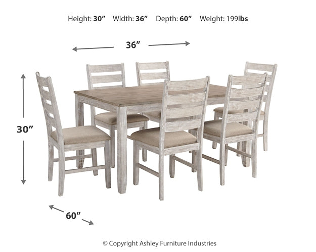 Skempton Dining Room Table Set (7/CN) Signature Design by Ashley®