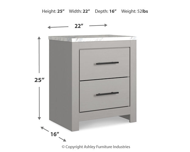 Cottonburg Two Drawer Night Stand Signature Design by Ashley®