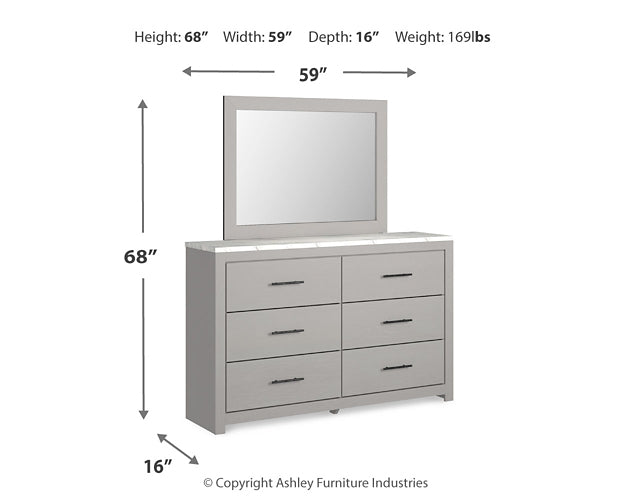 Cottonburg Dresser and Mirror Signature Design by Ashley®