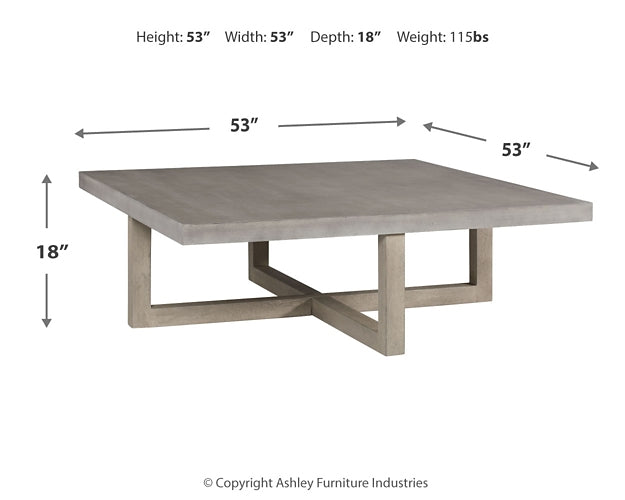 Lockthorne Square Cocktail Table Signature Design by Ashley®