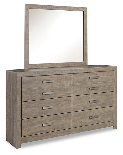 Culverbach Queen Panel Bed with Mirrored Dresser, Chest and 2 Nightstands Signature Design by Ashley®