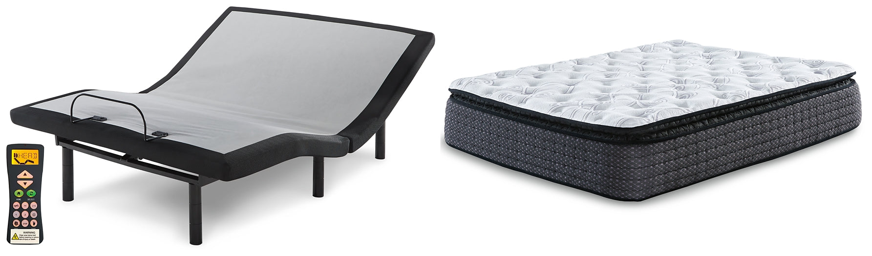 Limited Edition Pillowtop Mattress with Adjustable Base Sierra Sleep® by Ashley