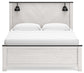 Schoenberg King Panel Bed with Mirrored Dresser and Chest Signature Design by Ashley®