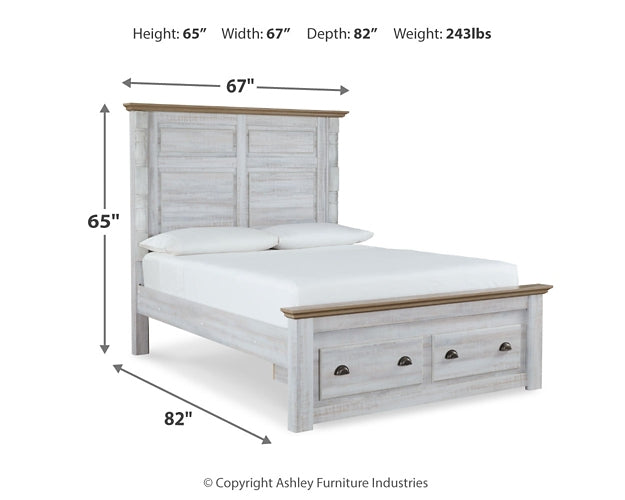 Haven Bay Queen Panel Storage Bed with Dresser Signature Design by Ashley®