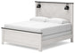 Schoenberg King Panel Bed with Mirrored Dresser and 2 Nightstands Signature Design by Ashley®