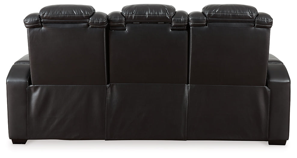 Party Time PWR REC Sofa with ADJ Headrest Signature Design by Ashley®