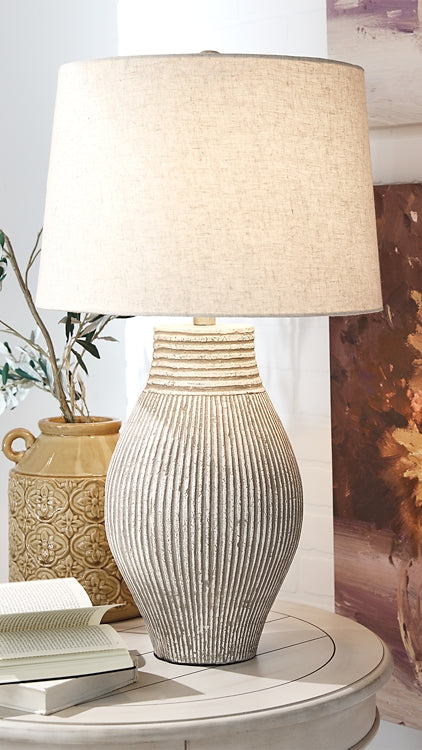 Layal Paper Table Lamp (1/CN) Signature Design by Ashley®