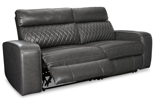 Samperstone 2-Piece Power Reclining Sectional Signature Design by Ashley®