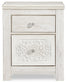Paxberry Queen Panel Bed with Mirrored Dresser and 2 Nightstands Signature Design by Ashley®