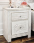 Paxberry Queen Panel Bed with Mirrored Dresser and 2 Nightstands Signature Design by Ashley®