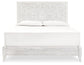 Paxberry King Panel Bed with Mirrored Dresser Signature Design by Ashley®