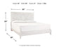 Paxberry King Panel Bed with Mirrored Dresser Signature Design by Ashley®