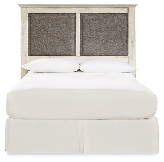 Cambeck Queen Upholstered Panel Headboard with Mirrored Dresser, Chest and Nightstand Signature Design by Ashley®