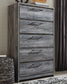 Baystorm King Panel Bed with Mirrored Dresser and Chest Signature Design by Ashley®