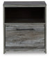 Baystorm King Panel Headboard with Mirrored Dresser, Chest and Nightstand Signature Design by Ashley®