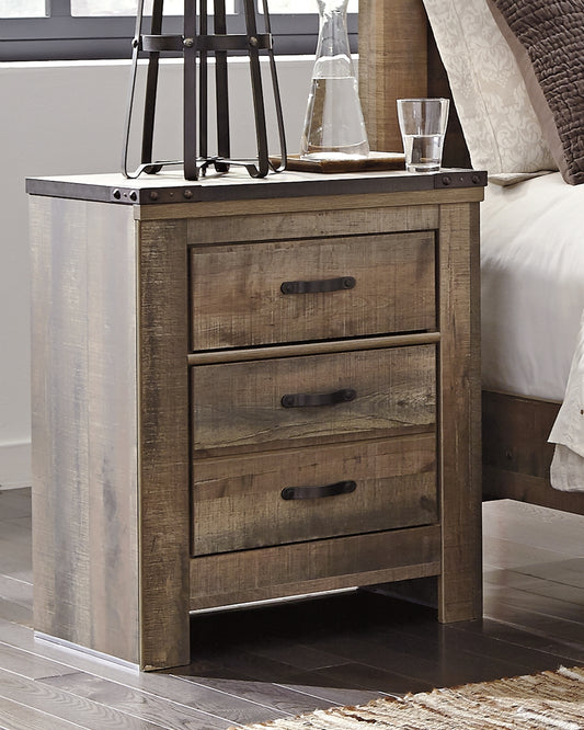Trinell Two Drawer Night Stand Signature Design by Ashley®