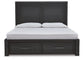 Foyland King Panel Storage Bed with Dresser Signature Design by Ashley®