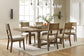 Cabalynn Dining Table and 6 Chairs Signature Design by Ashley®