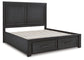 Foyland California King Panel Storage Bed with Dresser Signature Design by Ashley®
