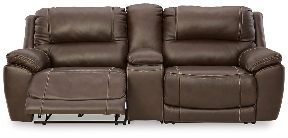 Dunleith 3-Piece Power Reclining Loveseat with Console Signature Design by Ashley®