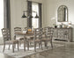Lodenbay Dining Table and 6 Chairs with Storage Signature Design by Ashley®