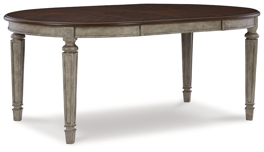 Lodenbay Dining Table and 4 Chairs with Storage Signature Design by Ashley®