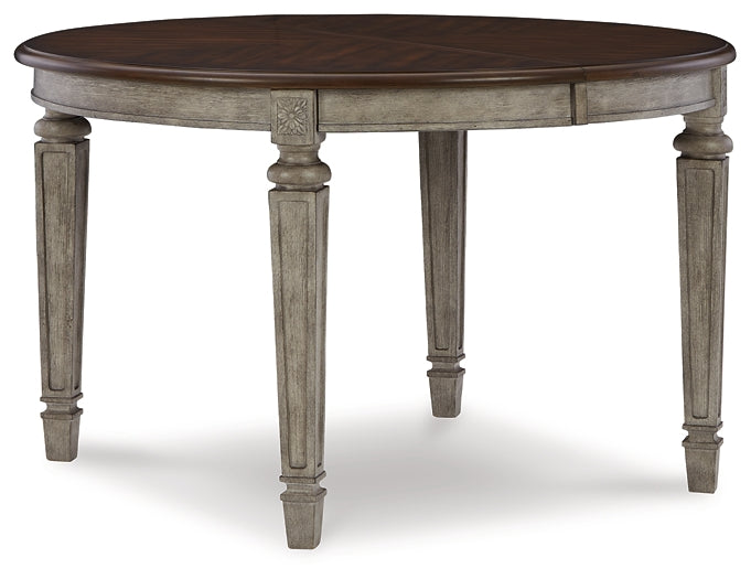 Lodenbay Dining Table and 4 Chairs with Storage Signature Design by Ashley®