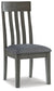 Hallanden Dining Table and 4 Chairs and Bench with Storage Signature Design by Ashley®