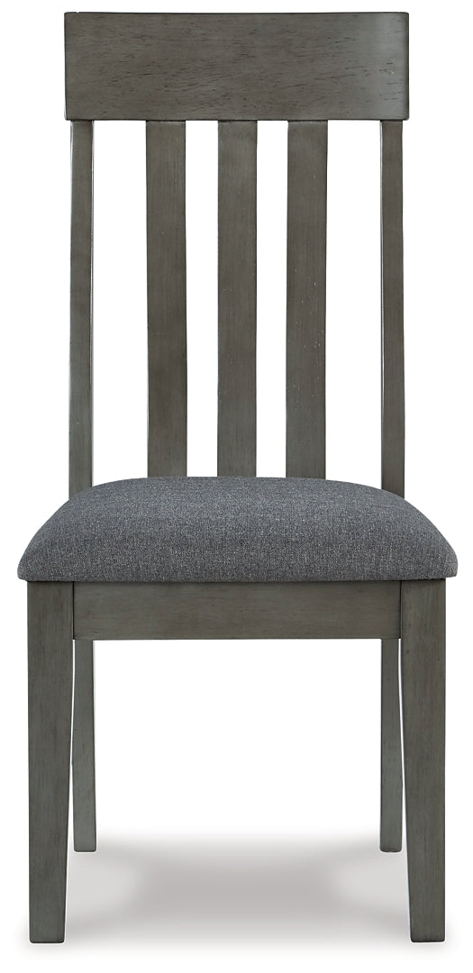 Hallanden Dining Table and 4 Chairs and Bench with Storage Signature Design by Ashley®