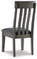 Hallanden Dining Table and 4 Chairs and Bench with Storage Signature Design by Ashley®
