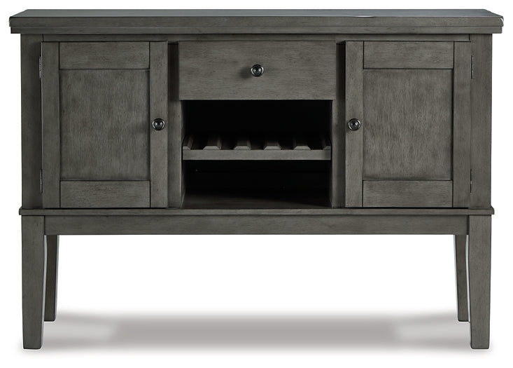 Hallanden Dining Table and 4 Chairs and Bench with Storage Signature Design by Ashley®