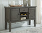 Hallanden Dining Table and 4 Chairs and Bench with Storage Signature Design by Ashley®