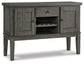 Hallanden Dining Table and 4 Chairs and Bench with Storage Signature Design by Ashley®