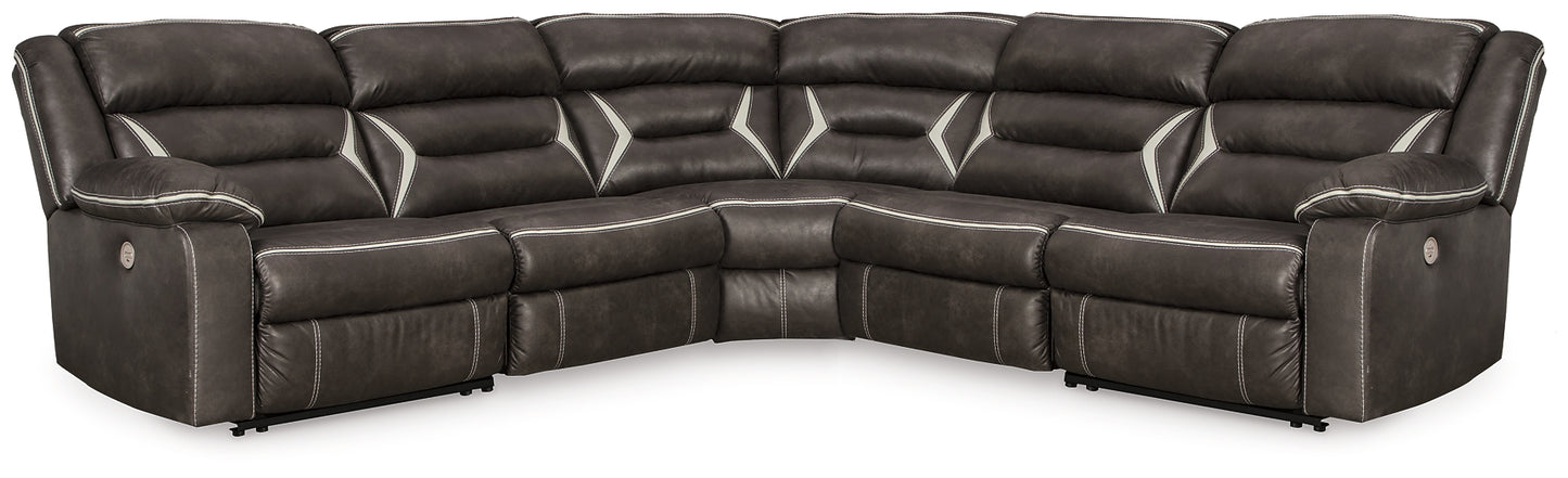 Kincord 5-Piece Power Reclining Sectional Signature Design by Ashley®